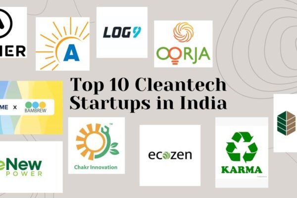 Top 10 cleantech Startups in India