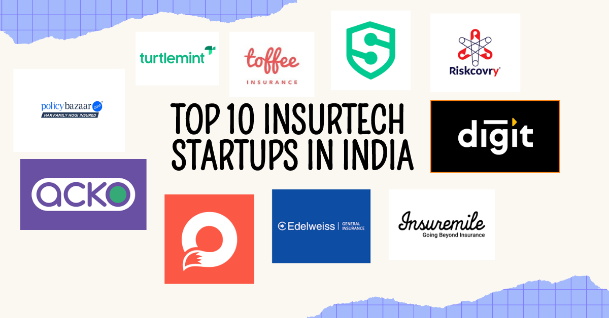 Top 10 InsurTech Startups in India