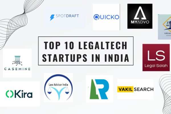 Top 10 LegalTech Startups in India