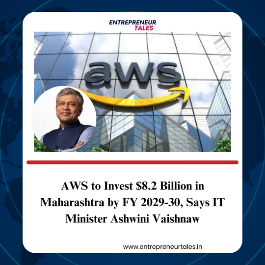 AWS to Invest $8.2 Billion in Maharashtra by FY 2029-30, Says IT Minister Ashwini Vaishnaw